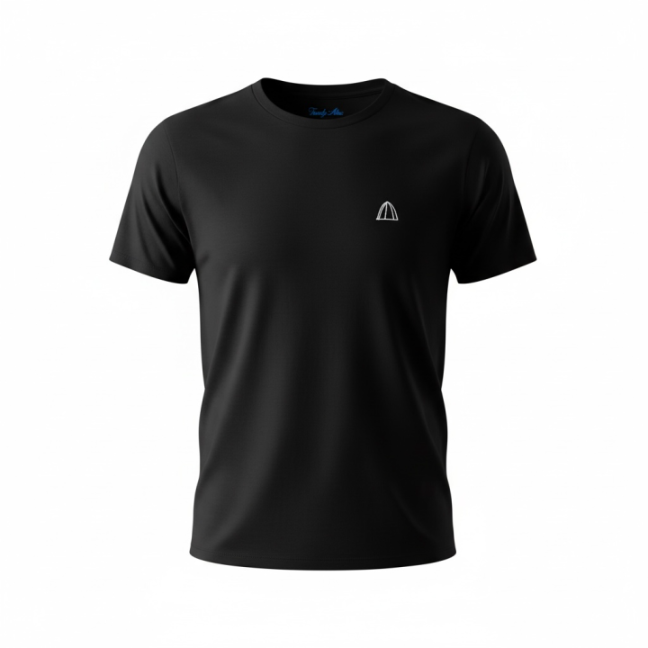 Camiseta Altea hombre negra