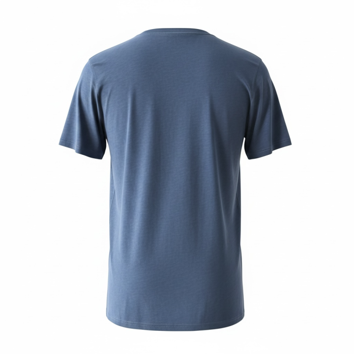 Camiseta Altea hombre azul petróleo