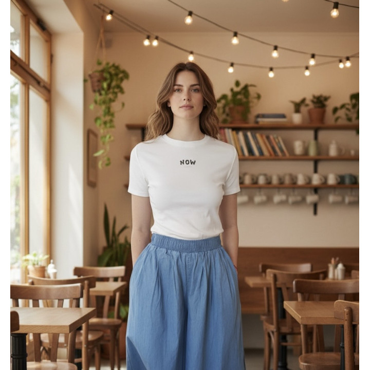 Camiseta mujer Now