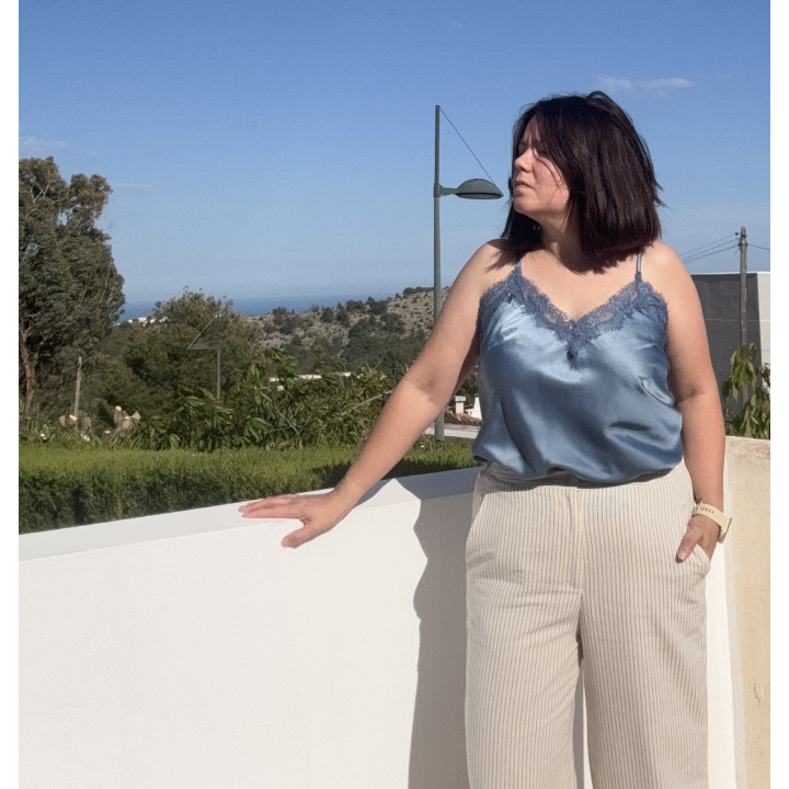 Top mujer Zafiro