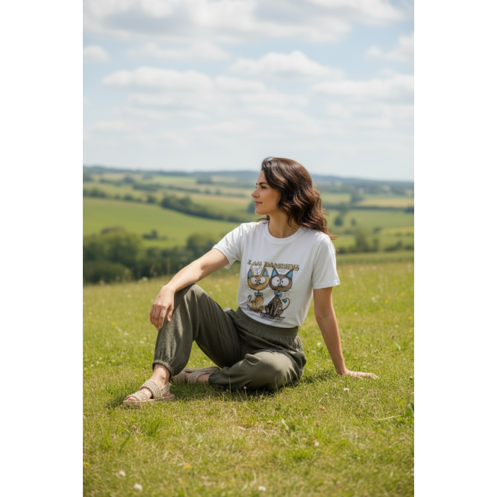 Camiseta mujer Cat