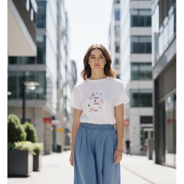 camiseta mujer Lucky