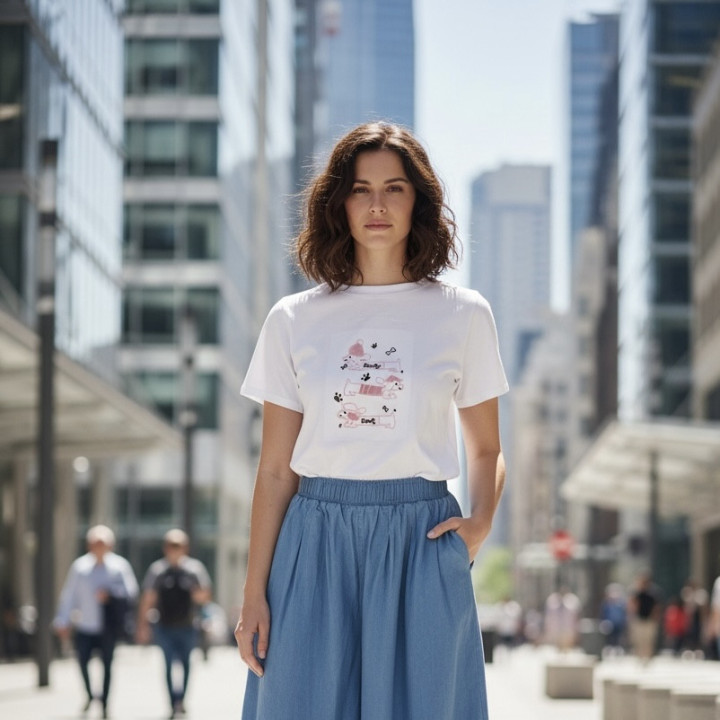 camiseta mujer Lucky