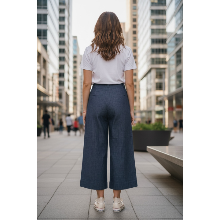 pantalón fluido vaquero Anturio