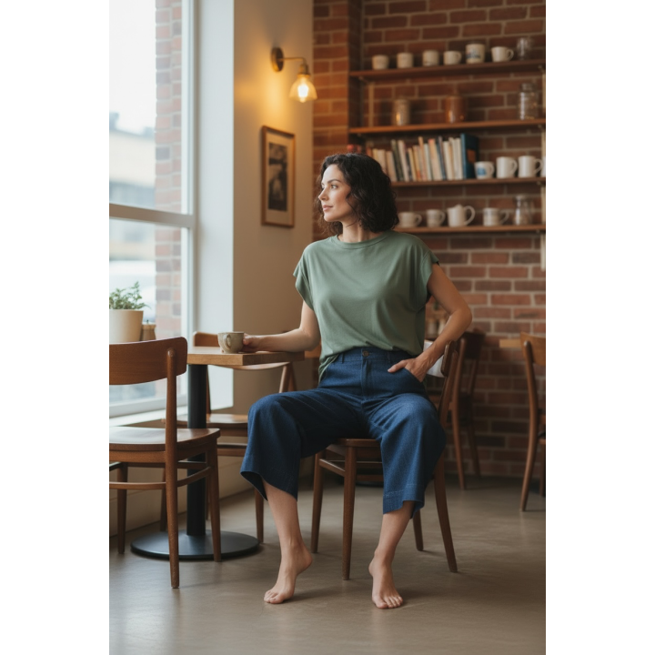 camiseta básica mujer LAÍS
