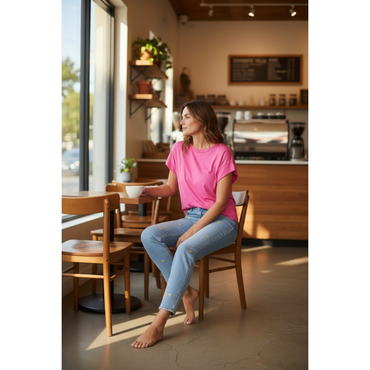 camiseta básica mujer LAÍS