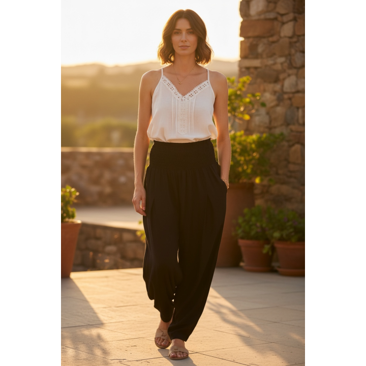 Pantalón bombacho mujer AQUILES