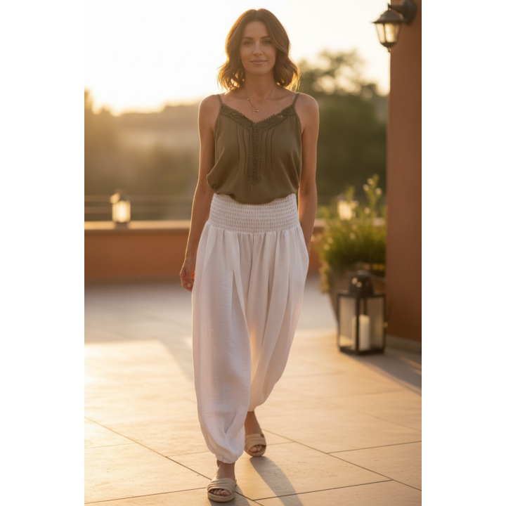 Pantalón bombacho mujer AQUILES
