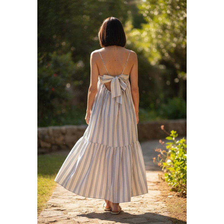 vestido rayas mujer ETNA