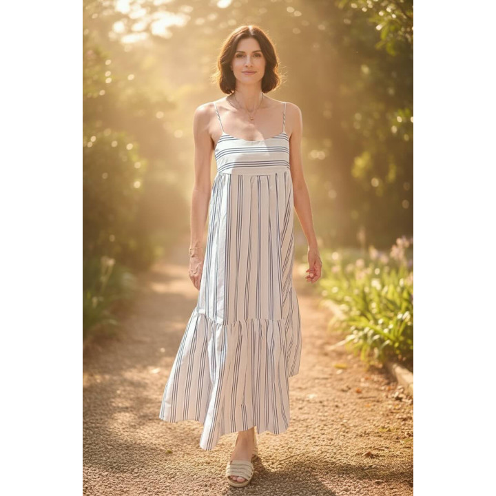 vestido rayas mujer ETNA