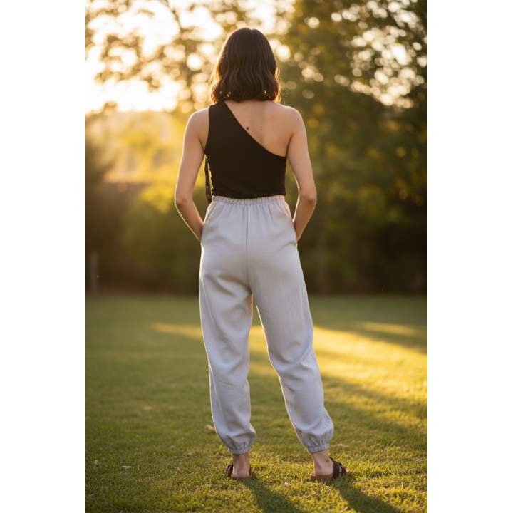 Top mujer negro Dama