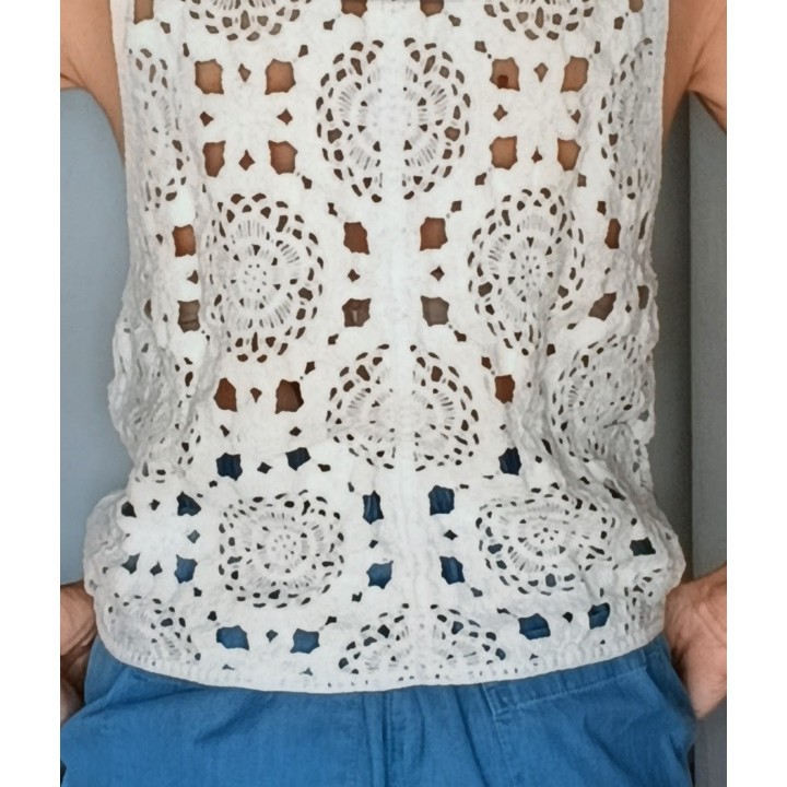 Chaleco crochet mujer Libélula