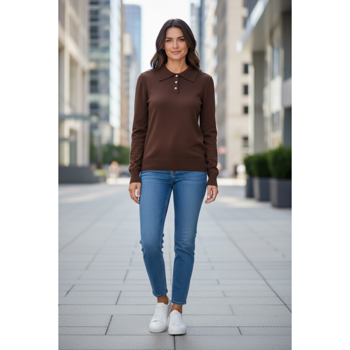 Polo mujer punto fino Orquesta