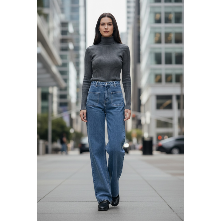 Vaquero wide leg  mujer Dartañan